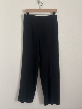 Max Mara Women's Size 8 Black Wool Dress Pants